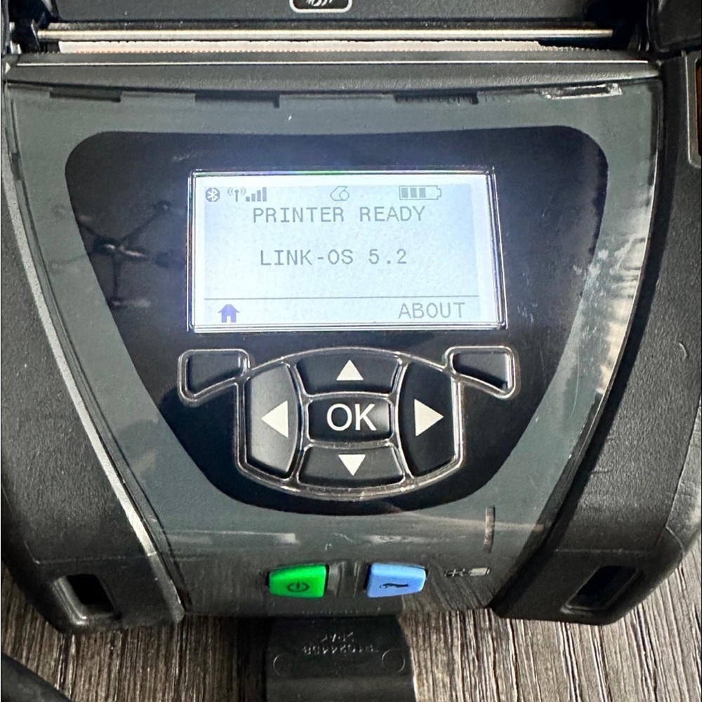 Zebra Qln-420 Direct thermal mobile label printer WiFi/Blueetooth